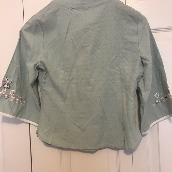 Chinese frog button blouse - Picture 3 of 5